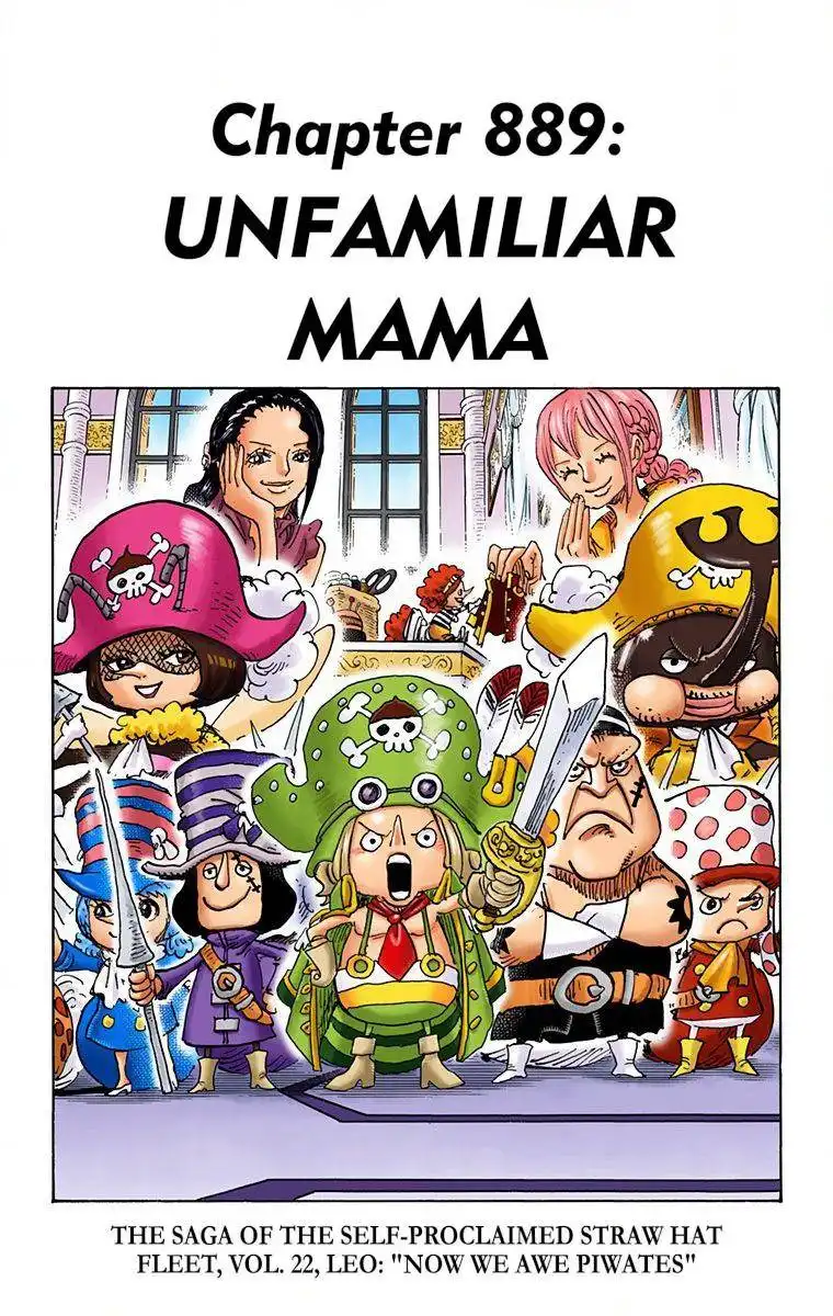 One Piece - Digital Colored Comics Chapter 889 1